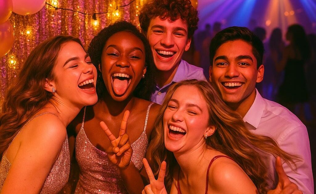 How to Set Up a Free Photo Booth at Your Sweet 16 or School Dance (No Rental Needed)